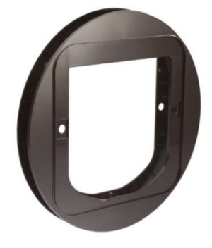SureFlap Cat door rosette Montageadapter Braun 1St.