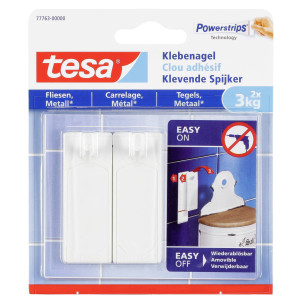 TESA 77763 Klebenagel Wei Inhalt: 2St.