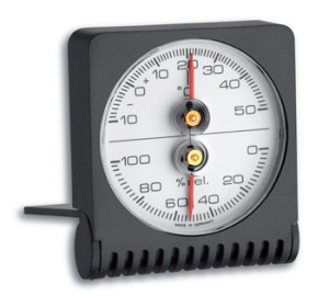 TFA Dostmann 7601 Thermo-/Hygrometer Schwarz