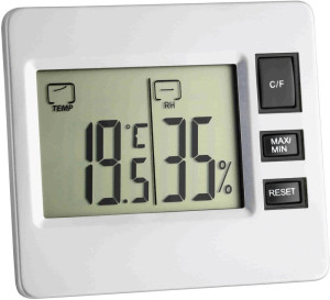 TFA Dostmann 30.5028 Thermo-/Hygrometer Wei