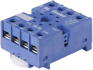 Finder Zubehr fr Serie 88: Fassung Serie 90 90.26