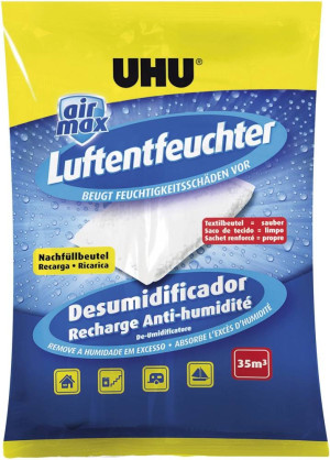 UHU airmax Luftentfeuchter-Nachfllbeutel 14 Wei