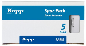 Kopp 2fach Rahmen Paris Wei 402502018