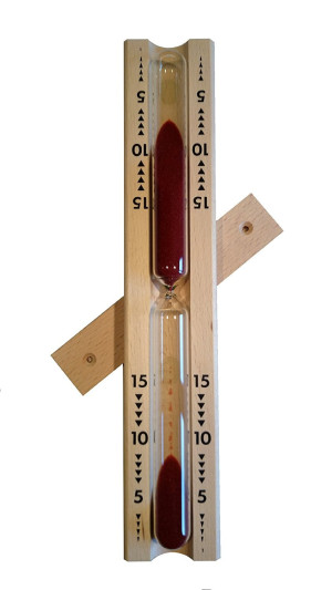 TFA Dostmann 40.1001 Sanduhr Buche analog