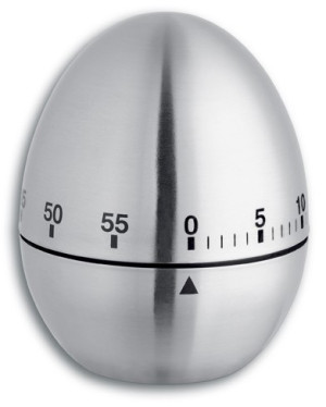 TFA Dostmann 38.1026 Timer Chrom analog