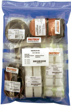 FASTEC 580-Set-Bag Klettbinder Sortiment 64St.