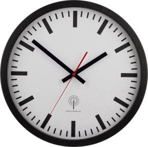 EuroTime 56862 Funk-Wanduhr Bahnhof 40cm