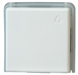 Kopp 624302083 Feuchtraum-Schalterprogramm Taster Arktis Wei
