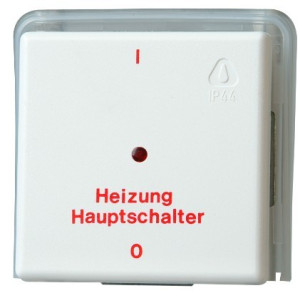Kopp 627302086 Feuchtraum-Schalterprogramm Heizungs-Notschalter