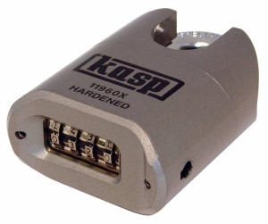 KASP K11960XD Vorhngeschloss verschieden schlieend Silber