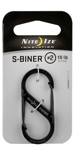 NITE Ize NI-SB2-03-01 Karabiner S-Biner Gr. 2 50mm x 22mm 1St.
