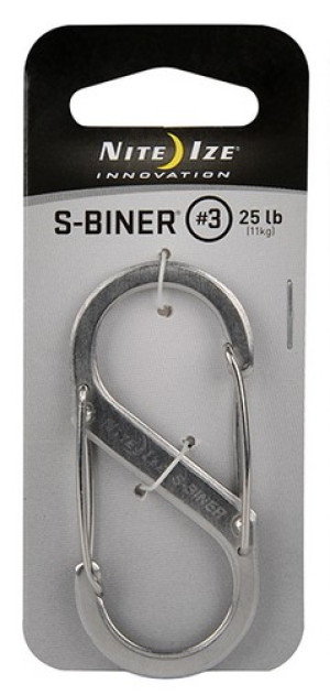 NITE Ize NI-SB3-03-11 Karabiner S-Biner Gr. 3 67mm x 29mm 1St.