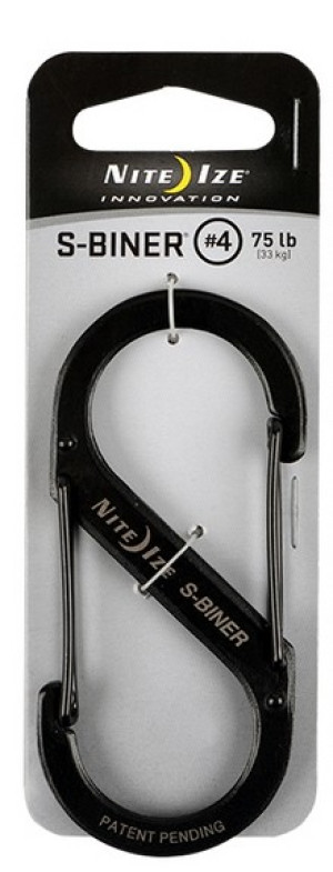 NITE Ize NI-SB4-03-01 Karabiner S-Biner Gr. 4 89mm x 38mm 1St.