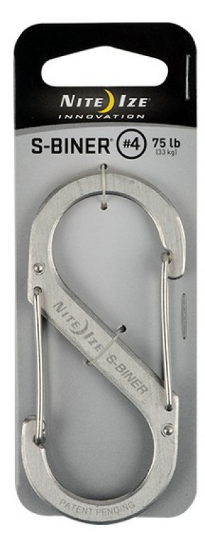 NITE Ize NI-SB4-03-11 Karabiner S-Biner Gr. 4 89mm x 38mm 1St.