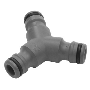 Gardena 00934-50 Kunststoff Y-Stck Steckkupplung, 13mm (1/2\ ) 
