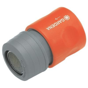 Gardena 02905-26 Kunststoff Perlstrahl-Adapter Steckkupplung