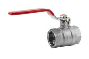 Gardena 07337-20 Kugelhahn 1\  Silber, Rot