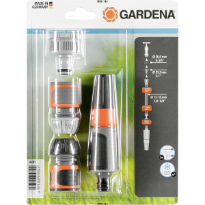 Gardena 18291-20 Gartenspritze mit Anschluss-Set