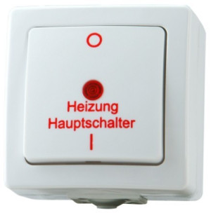 Kopp 565302003 Feuchtraum-Schalterprogramm Heizungs-Notschalter