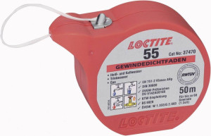 Loctit 55 Gewindedichtfaden Herstellerfarbe Wei 492004 50m