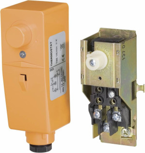 IMIT 100859 BRC Rohranlegethermostat Aufbau Temperatureinstellrad