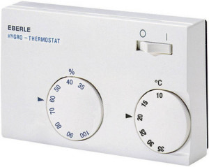 Eberle 119 7901 91 100 HYG-E 7001 Raumthermostat Aufputz Heizen / K