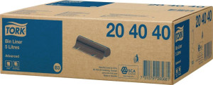 TORK Advanced 204040 Mllsack 5l Kunststoff Schwarz 1000St.