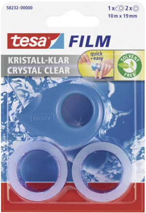 TESA Klebeband-Abroller 58232-00 Blau, Pink, Wei