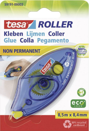 TESA Kleberoller ecoLog ablsbar