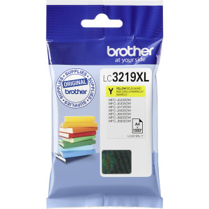 Brother Tintenpatrone LC-3219XLY Gelb (ca. 1500 Seiten) - Passend f