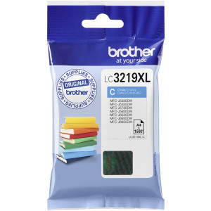 Brother Tintenpatrone LC-3219XLC Cyan (ca. 1500 Seiten) - Passend f