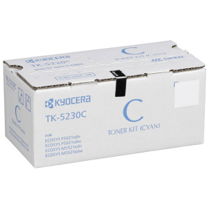 Kyocera Toner TK-5230C Cyan (ca. 2.200 Seiten) - Passend fr ECOSYS