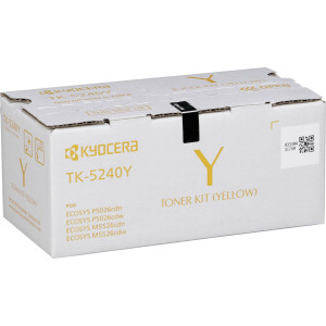 Kyocera Toner TK-5240Y Gelb (ca. 3.000 Seiten) - Passend fr ECOSYS