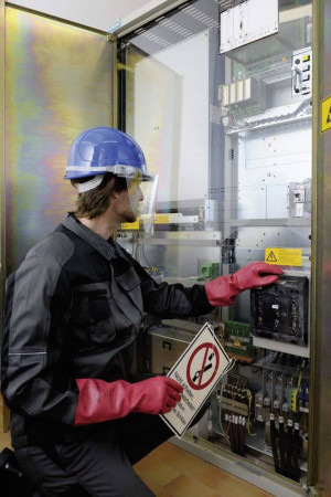 Voss Helme 2689-BU Elektrikerhelm EN 455 Blau