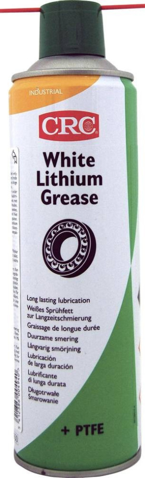 CRC WHITE LITHIUM GREASE Weies Sprhfett mit PTFE 500ml