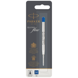 Parker Quinkflow Mine M blau Kugelschreiber (Blister)