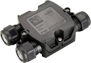 SLV 228726 Verbinderbox Schwarz