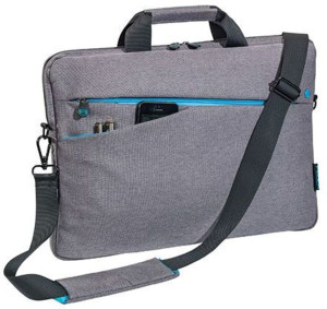 PEDEA Notebooktasche "Fashion" 39,6 cm (15,6"), Grau