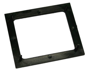 Strapubox Abdeckrahmen Schwarz