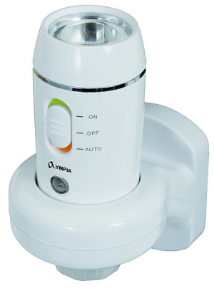 Olympia NL 300 LED Mini-Taschenlampe mit Nachtlicht-Funtkion, mit