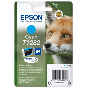 Epson Tintenpatrone T1282 DURABrite Ultra Cyan - Passend fr Epson