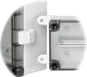Fibox FP 22046 SET Wandhalterung Polyamid Lichtgrau 4St.