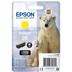 Epson Druckerpatrone T2614, 26 Original Gelb C13T26144012