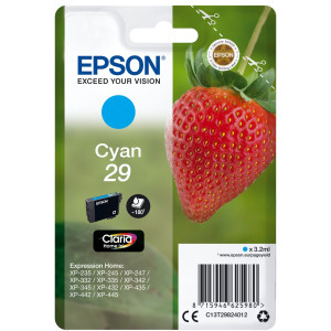 Epson Tintenpatrone 29 Cyan (ca.180 Seiten) - Passend fr Expression