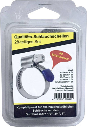 Kash 3771310001 Schlauchschelle 10 - 32mm 28-teilig