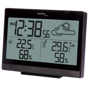 Techno Line WS 9252 WS 9252 Funk-Wetterstation Anzahl Sensoren max. 3