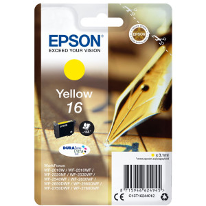 Epson Druckerpatrone T1624, 16 Original Gelb C13T16244012