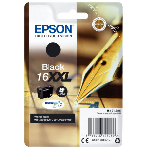 Epson Tintenpatrone 16XXL Schwarz - Passend fr WorkForce WF-2660,