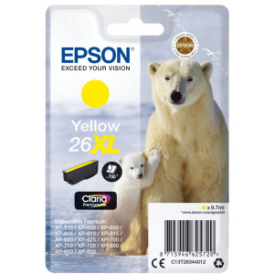 Epson Druckerpatrone T2634, 26XL Original Gelb C13T26344012