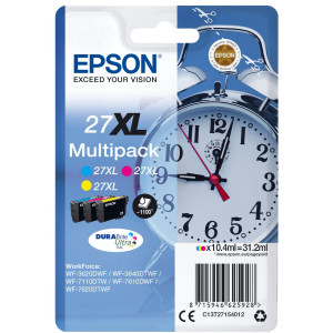 Epson Tintenpatrone 27XL Multipack M/C/Y (ca. 31,2ml) - Passend fr